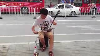 赛马-二胡独奏 街头90后刘美园 erhu