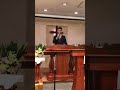 reciting proverbs chapter 5 by kazuya hayashi the pastor of yokohama voice of christ church