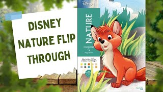 Disney Nature Coloring Book Flip Through