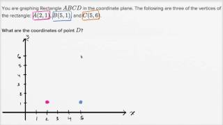 Finding coordinates of missing vertex example