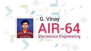 Congratulations G Vinay | AIR-64, EC