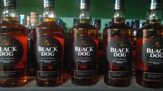 Black Dog Whisky # 750ml /price -1830/Alcohol-42.8%# West bangal India 2024 #