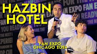 Hazbin Hotel's cast gets twisted together on stage | Fan Expo Chicago 2024 [Comic Con Panels]