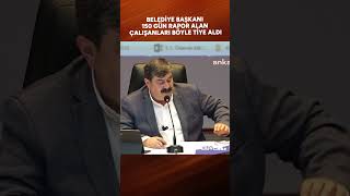 Toroslar Belediye Başkanı 150 gün rapor alan personeli böyle tiye aldı #shorts