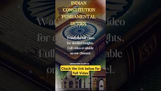 11 Fundamental Duties Every Indian Must Know.Explained Simply #IndianConstitution #FundamentalDuties