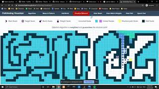 Motion Planning | Robotics Vision Using Path Finding Visualizer