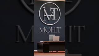 Mohit name logo 💥 design #design #viral #trending #art #shorts