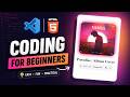 Clean HTML & CSS Music Player UI 🎧 | Beginner Tutorial.