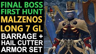 Monster Hunter Rise Sunbreak Final Boss Fight First time SPOILERS Long Shelling Build Armor Set