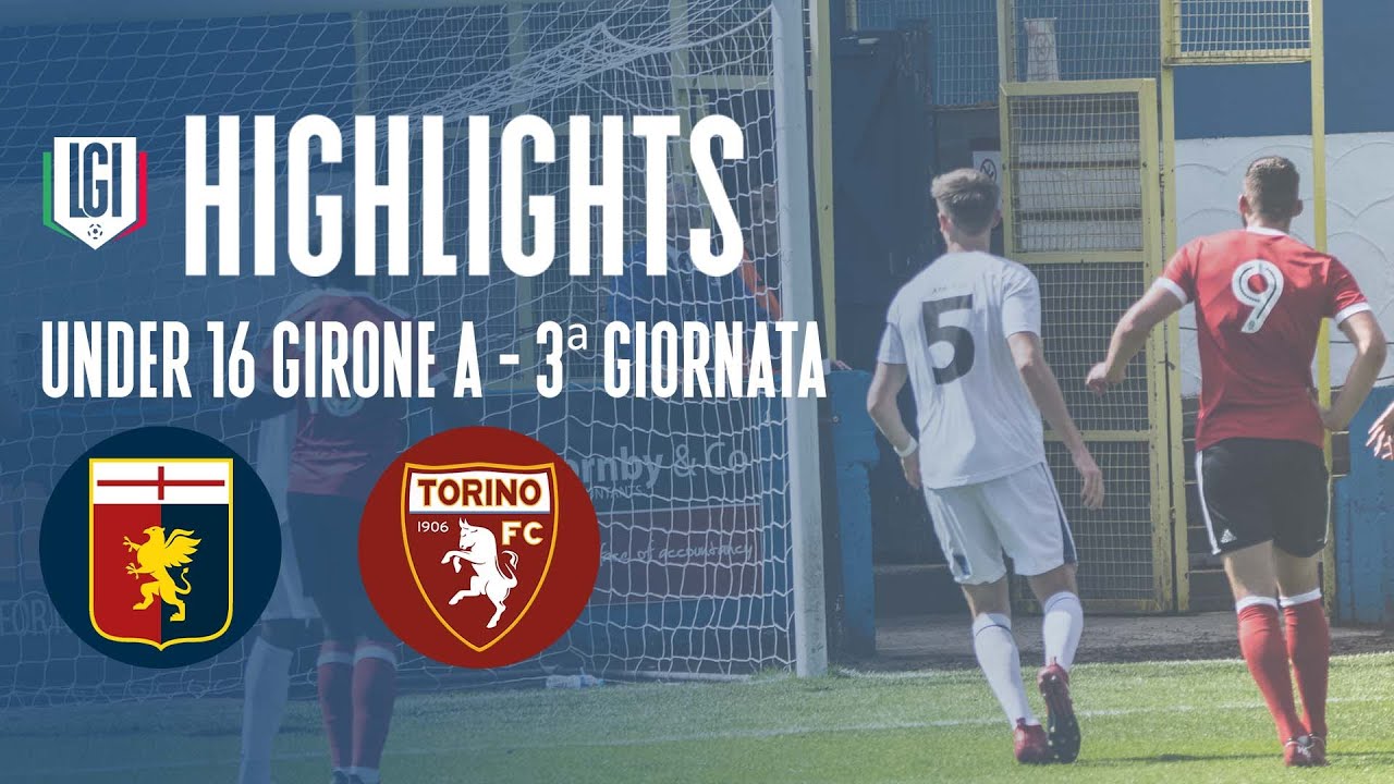 Highlights Genoa-Torino U16 A-B, 3^ Giornata Stagione 2023-24 - YouTube