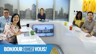 La paix dans mes pensées - Bonjour chez vous ! - L'équipe emci