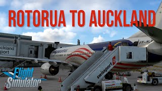 Beyond Atc & GSX PRO | MAS AIRLINES B737 | Rotorua To Auckland | MFS MALAYSIA 2024