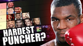 Hardest Punchers Tier List!