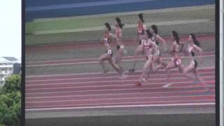 2015年 個人インカレ　女子100m決勝