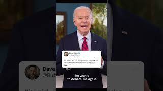 Biden Humiliates Himself Trying to Sound Tough