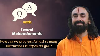 How to avoid distractions in life | 1 Easy trick to stay focused on your goal | Swami Mukundananda