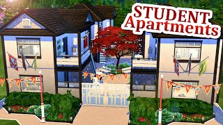 NEWCREST STUDENT APARTMENTS 🎓 Rebuild Newcrest || The Sims 4: Speed Build (No CC)