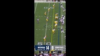 Rayshaun Benny Strips the Ball \u0026 Michigan Recovers at Penn State | Michigan Football