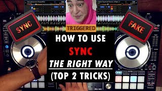 How to Use SYNC The Right Way | Top 2 Tricks on Serato DJ