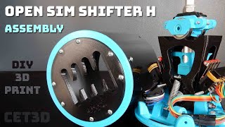 Open Sim Shifter H Assembly - DIY 3D Print - Arduino - Sim Racing