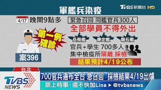 海軍淪陷！「敦睦艦隊」3兵確診　700人集中採檢