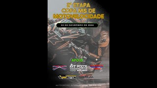 2ª Copa MS de Motovelocidade - CORRIDA MV (400 CC e 300 CC) (10 voltas)