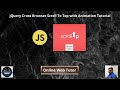 jQuery Cross Browser Scroll To Top with Animation | Scroll to the top of the page using JavaScript