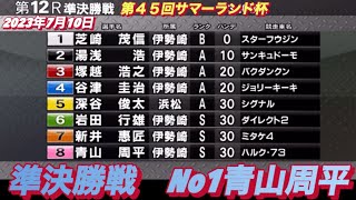 2023年7月10日【No1青山周平】伊勢崎オート第４５回サマーランド杯　準決勝戦