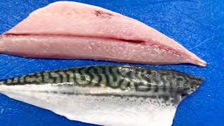 Direct Seafoods filleting tutorial: How to fillet \u0026 v-bone a mackerel