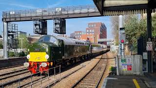 40013/47593 (1Z75) Manchester Piccadilly - Great Yarmouth Passing Lincoln 16/04/22