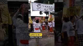 近所のお寺へお参り・バリヒンズー【ブルーパラダイスダイビング】 #bali #バリ島 #shorts