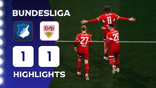 Hoffenheim - Stuttgart | 1-1 | Highlights | Bundesliga 2024-25 | hoffenheim stuttgart