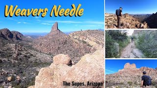 Peralta Trail to Weavers Needle! - The Supes [Adventure Nugget]