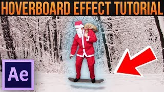 How to create Hoverboard Effect│Adobe After Effects Tutorial