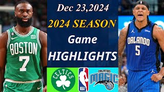 Boston Celtics Vs Orlando Magic Full Game 3rd | Dec 23,2024 | NBA TODAY