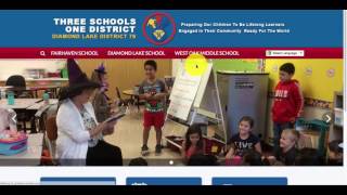 Navigating Calendar and Parent Community Website Sections