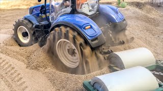 RC FARMING!!! RC JOHN DEERE, NEW HOLLAND, CASE, FENDT IN ACTION