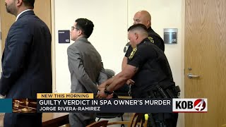 Suspect in 2022 spa murder found guilty