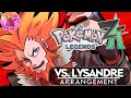 Battle! Lysandre, but if he was sent into Pokemon Legends: ZA