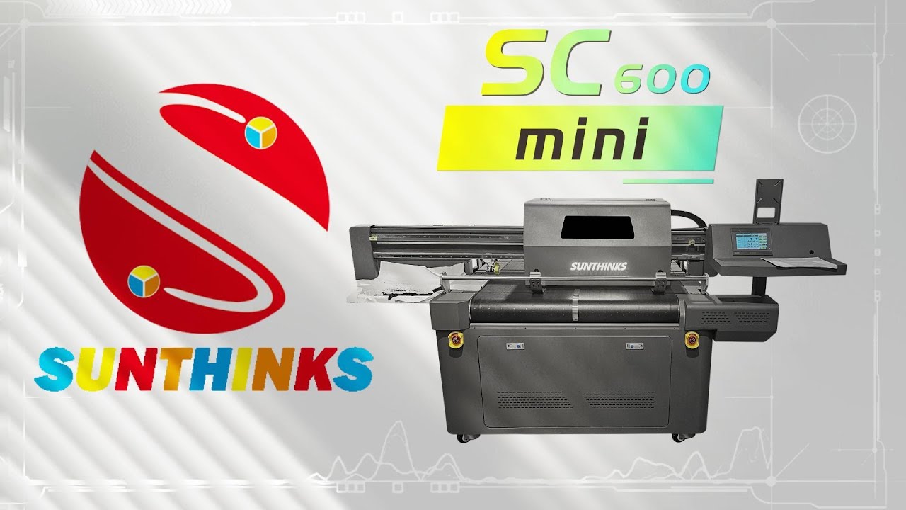 New Product Sc600 Mini Digital Single Pass Printer Youtube