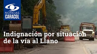 Indignación por situación de la vía al Llano: ¿cuál es su solución?
