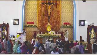 LIVE - AMALOLBHAVA MATHA CHURCH, VALLUVALLY 2025 january 15 wednesday 10. 30 a.m mass novena adorati