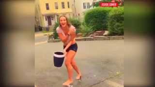 Ice Bucket Challenge Nip Slip