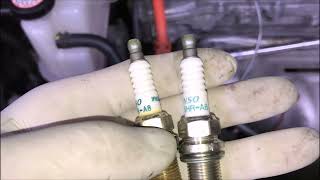 Замена свечей зажигания Тойота Альфард ДВС 2AR-FXE. Replacement of spark plugs Toyota Alphard.