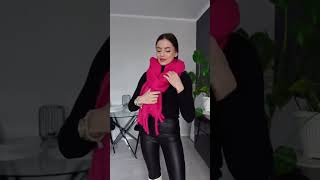 SCARF HACK 😍 JAK WIĄZAĆ SZALIK?