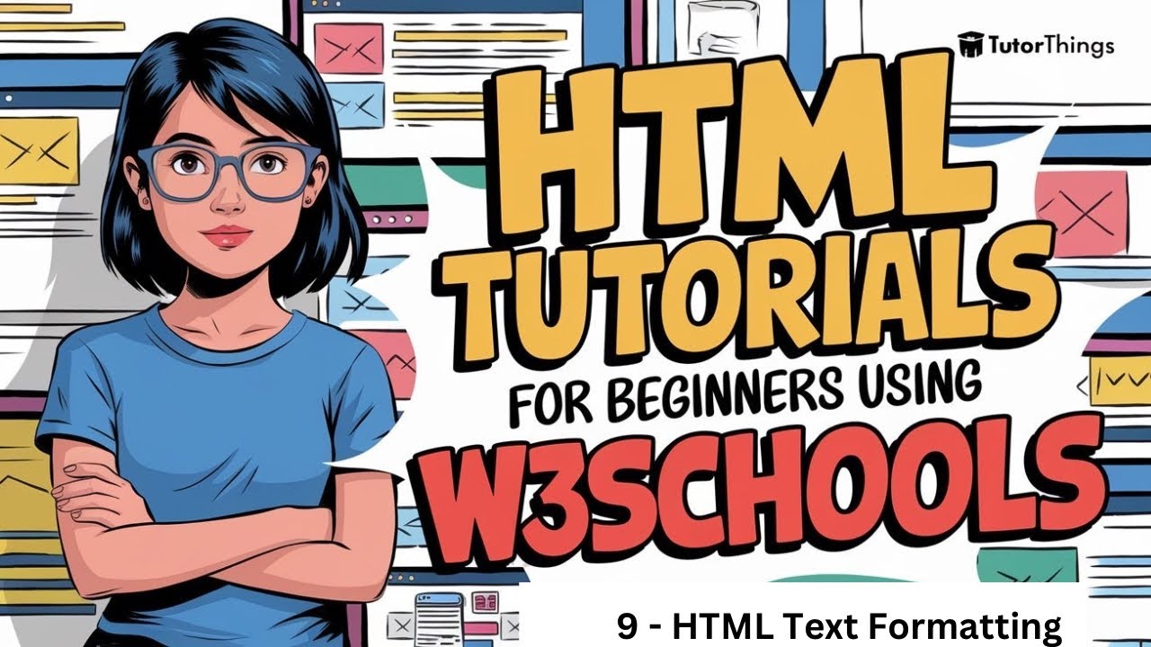 HTML Text Formatting | W3schools | W3schools HTML Tutorial | W3schools ...