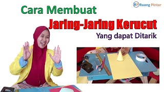 Cara Membuat Jaring Jaring kerucut yang Bisa Ditarik