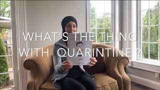 Story Time with Mrs.Reda - What's The Thing With Quarantine?