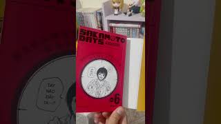 SAKAMOTO DAYS VOLUME 6 #anime #sakamotodays #nagumo #unboxing #shonenjump #manga #unboxingmanga