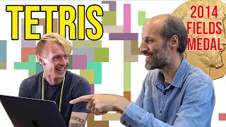 Playing Tetris with Martin Hairer (Fields Medal 2014)